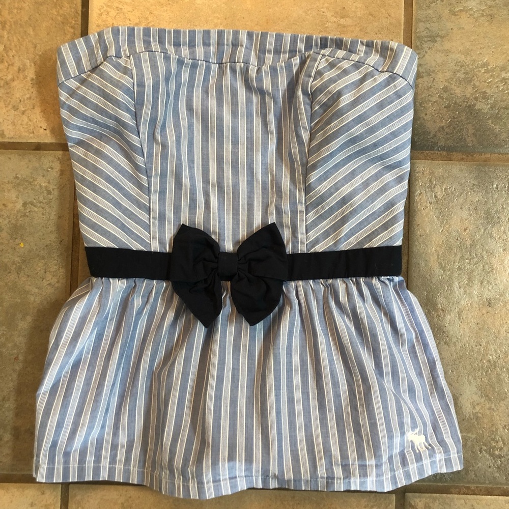 A & F Strapless Top